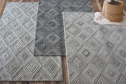 Admont Grey Wool Rug