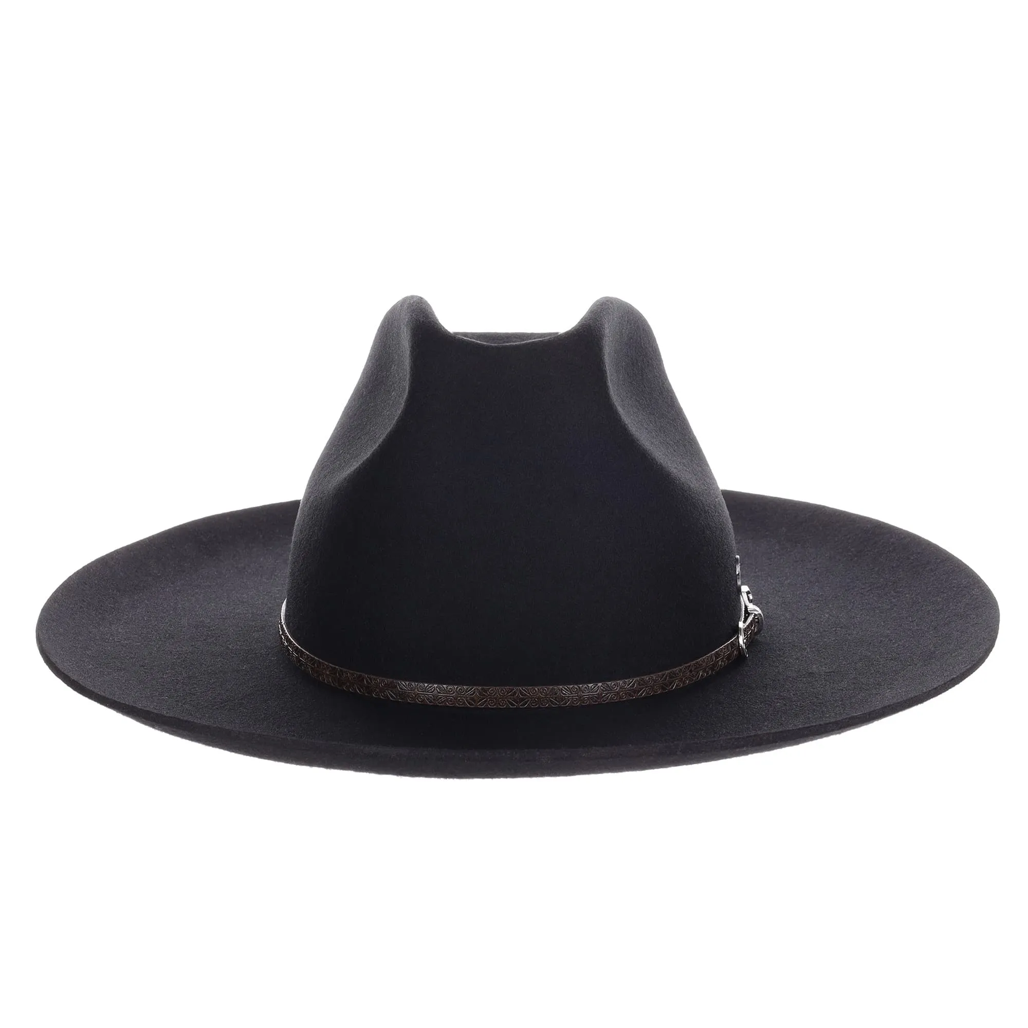 Biltmore Smokehouse Wool Felt Wide Brim Western Hat