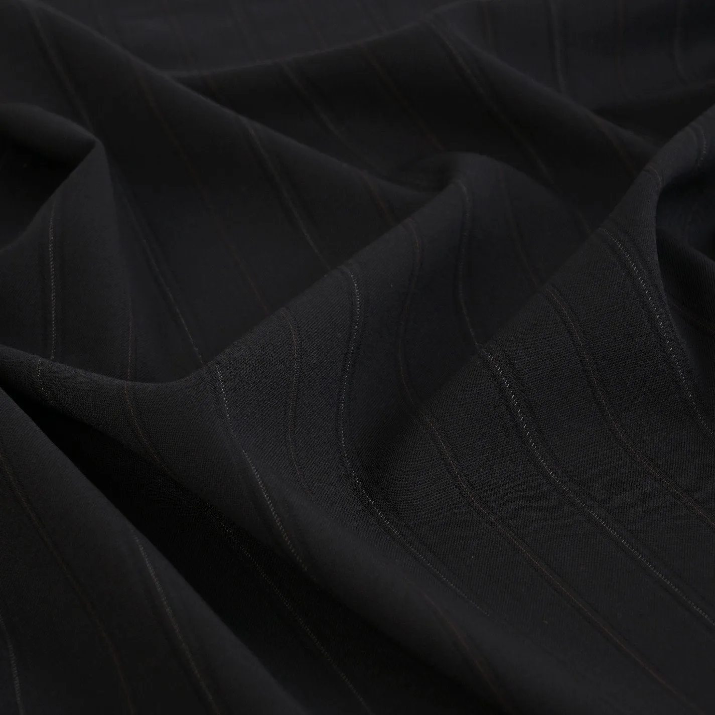 Black Suiting Fabric 5562