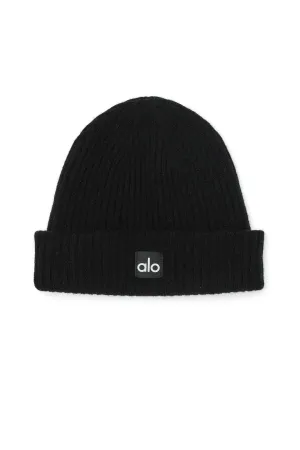 Cashmere Beanie - Black