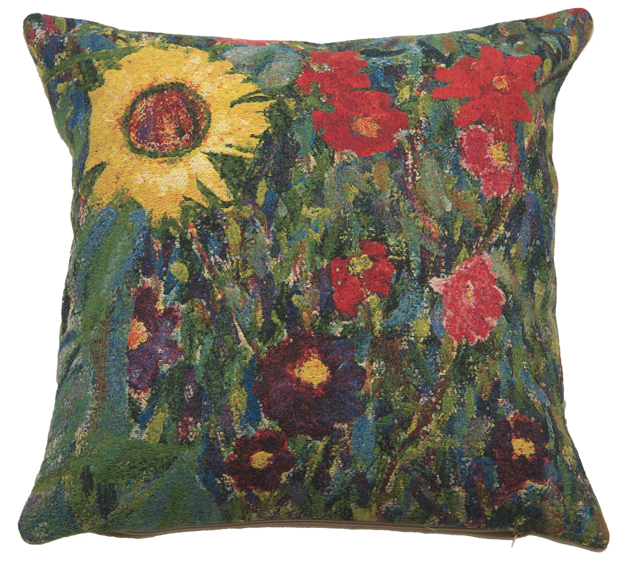 Country Garden B by Klimt European Cushion Cover by Gustav Klimt