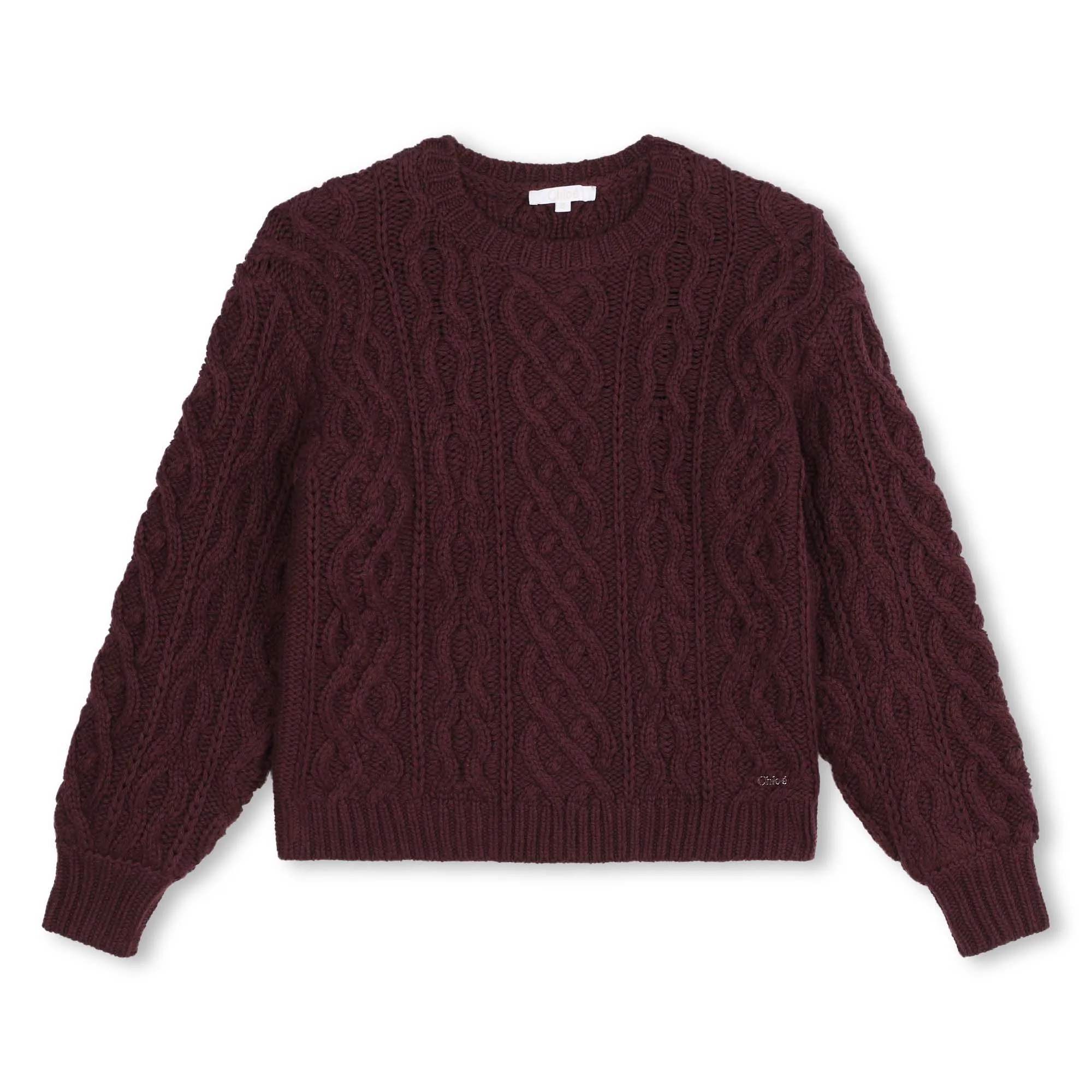 Crimson Mini Me Knitted Sweater