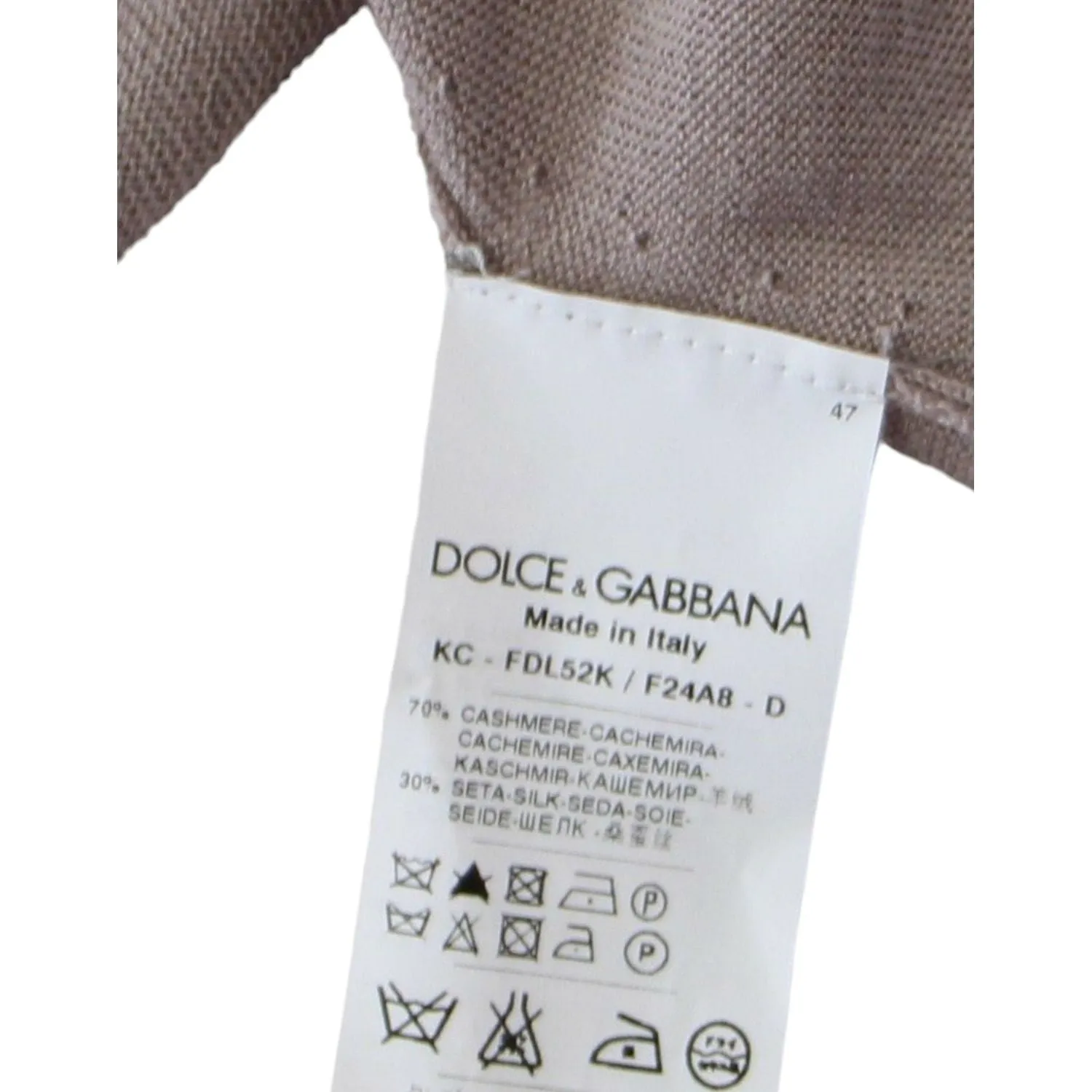 Dolce & Gabbana Elegant Cashmere-Silk Blend Light Knit Shrug