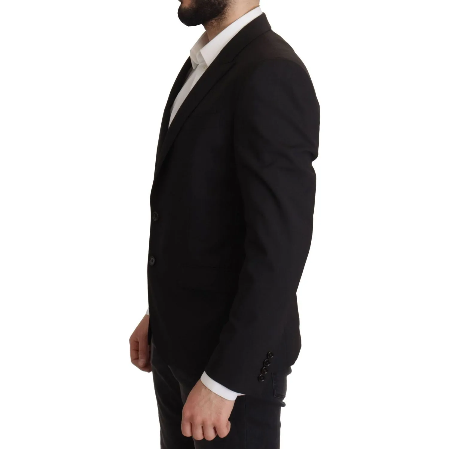 Dolce & Gabbana Elegant Slim Fit Black Blazer Jacket