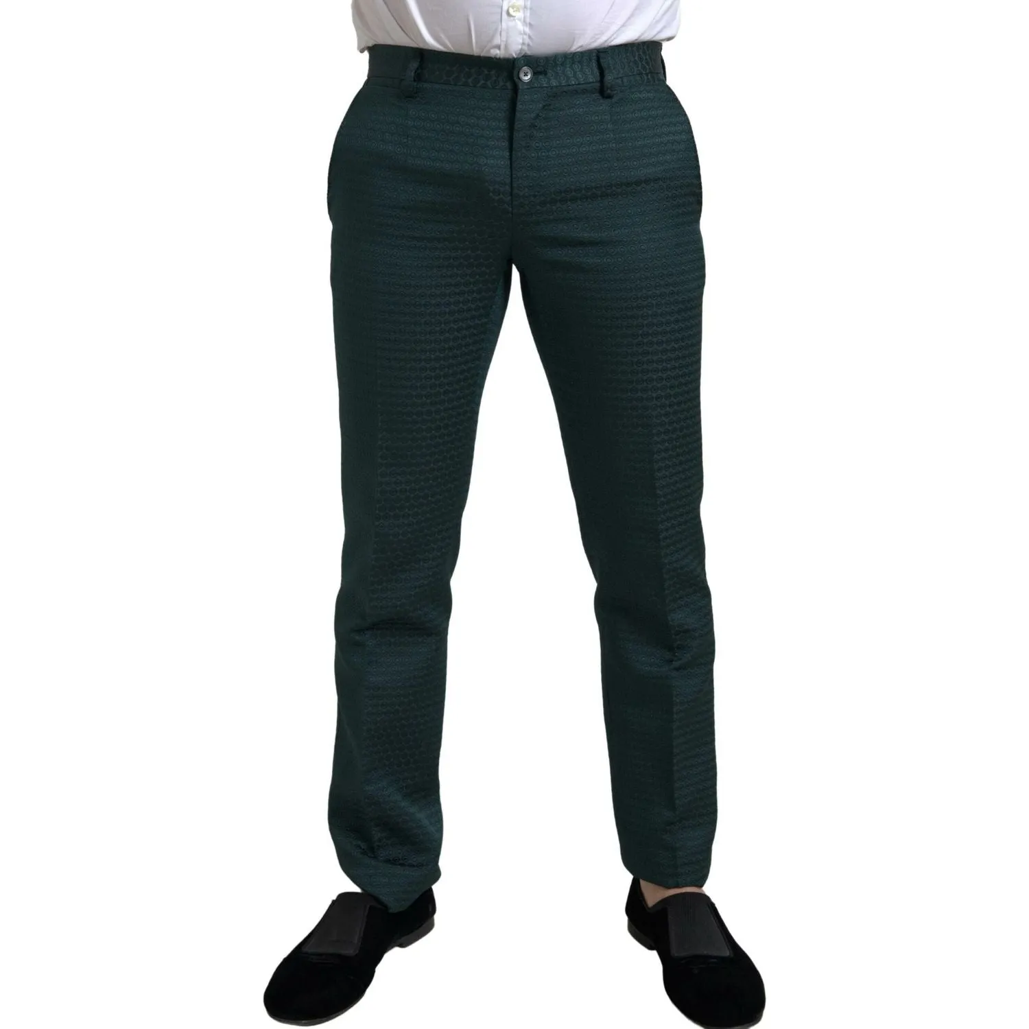 Dolce & Gabbana Emerald Elegance Slim Fit 3-Piece Suit