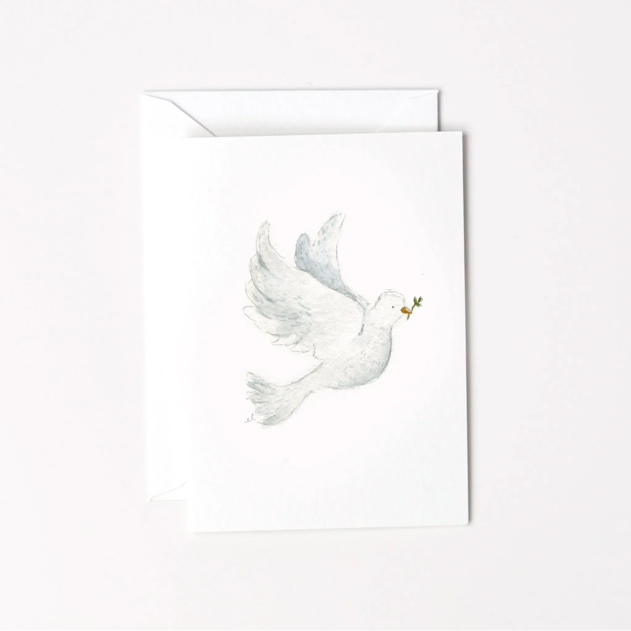 dove mini notecard