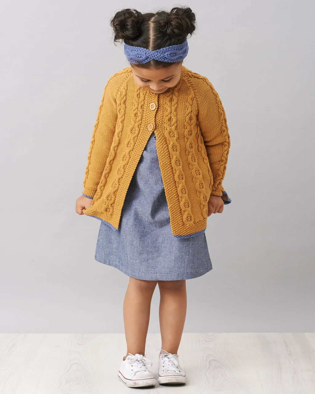 Knitting Pattern Swing Jacket & Headband