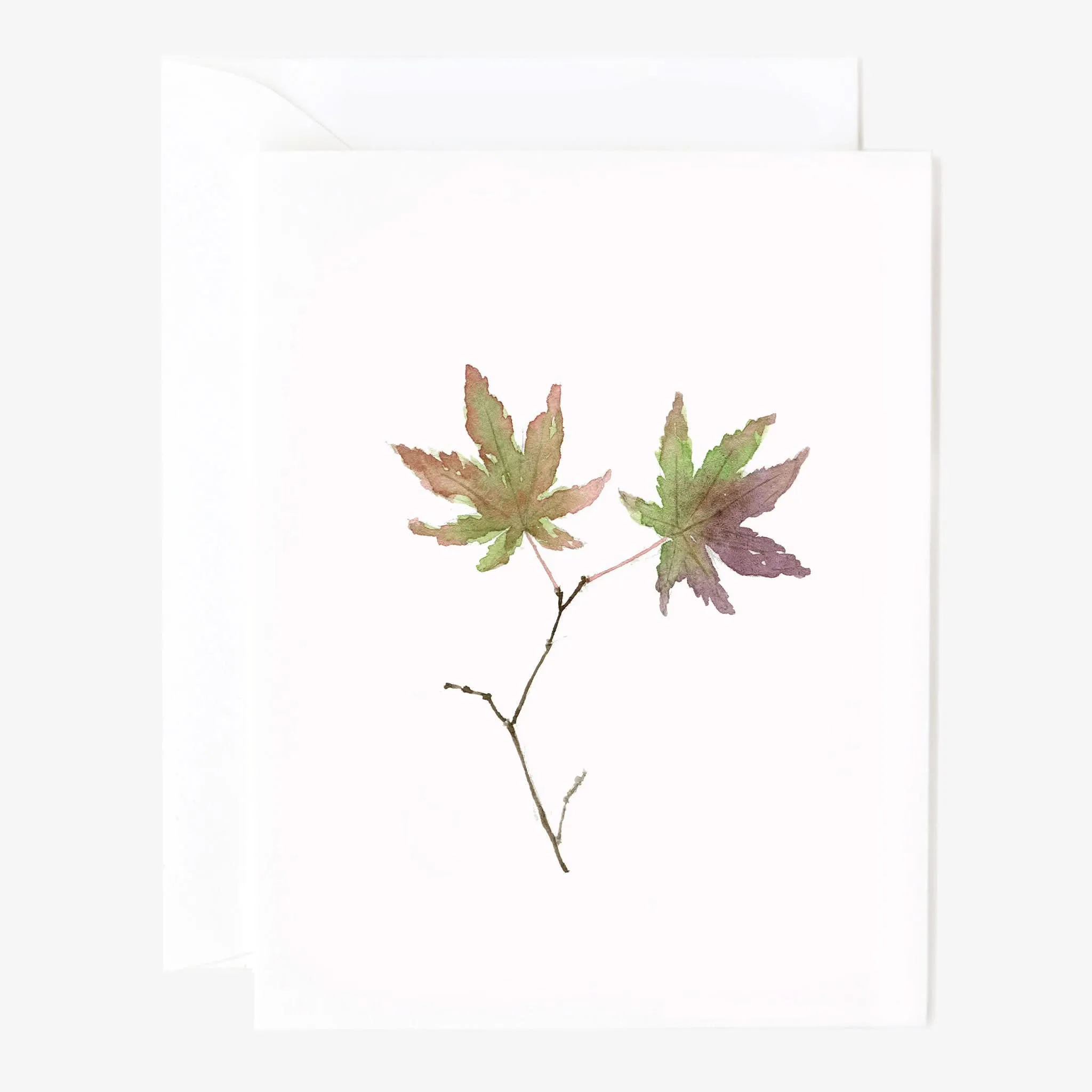 leaves notecards