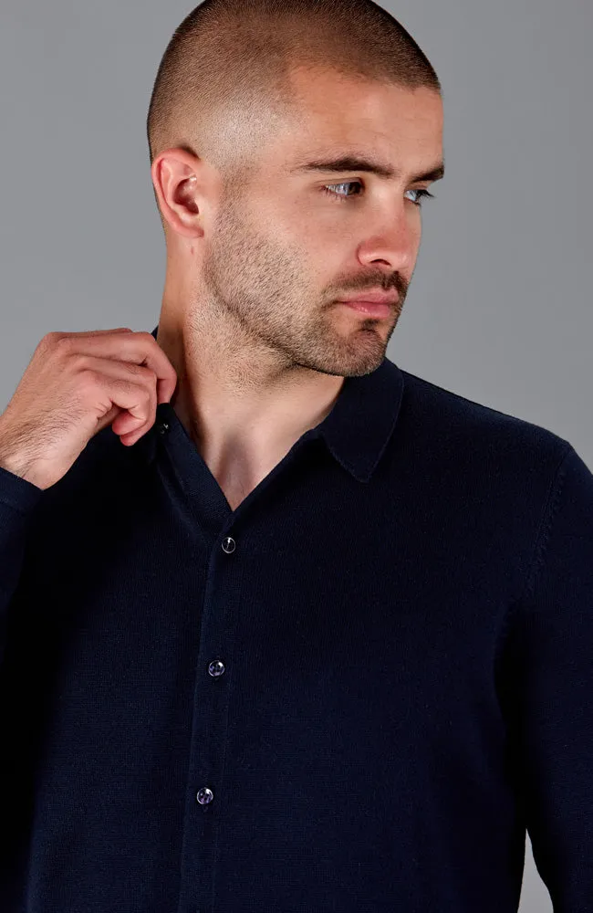 Mens Lightweight Extra Fine Merino Long Sleeve Shirt