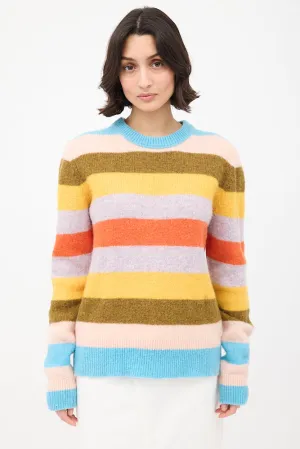 Multicolour Wool Kai Striped Sweater