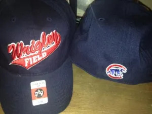 Navy Wrigley Field hat