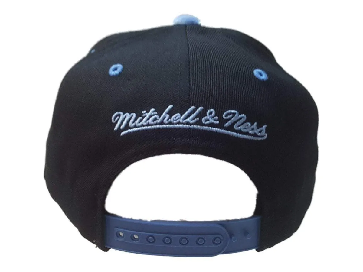 New York City FC Mitchell & Ness Black Velvet Flat Bill Snapback Hat Cap