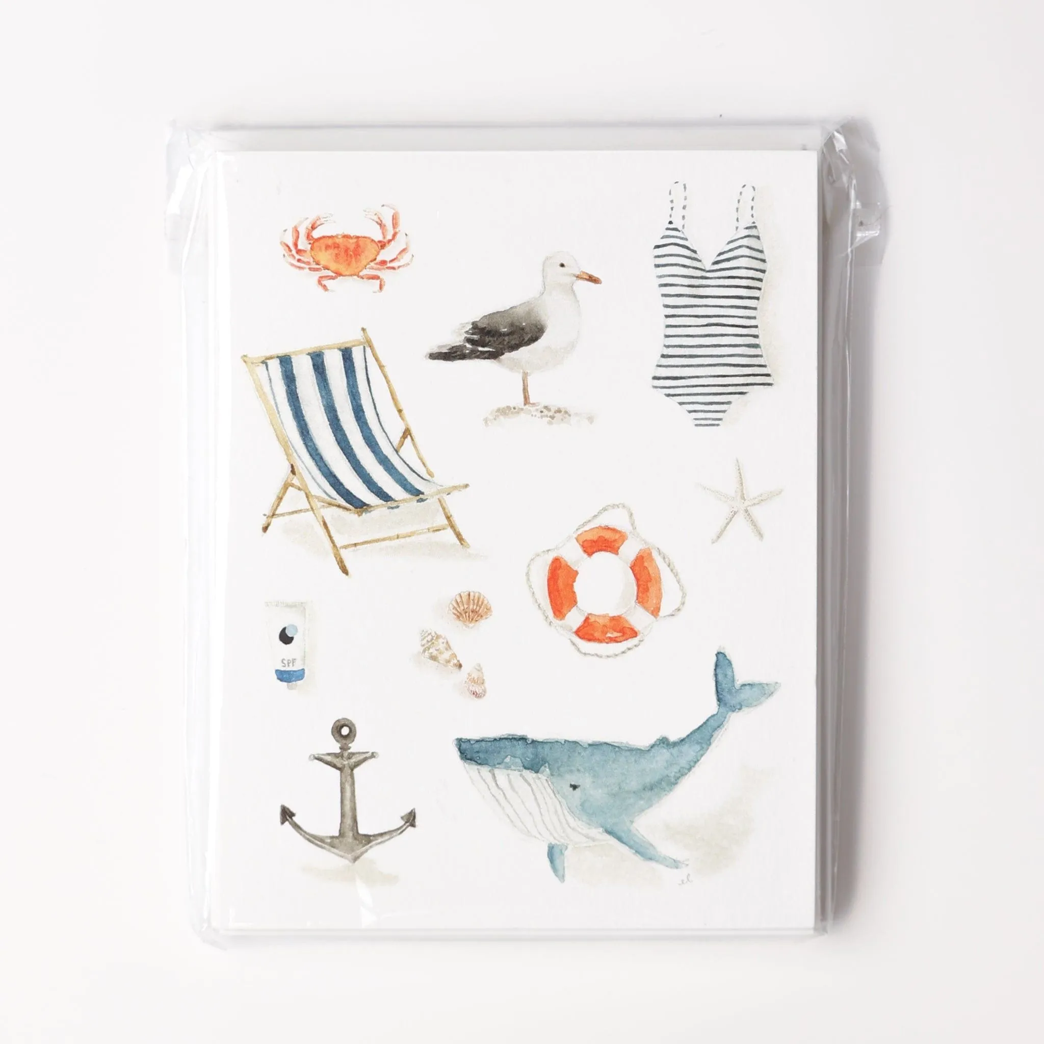 seaside notecards