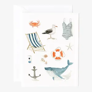 seaside notecards