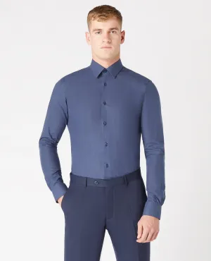 Slim fit cotton shirt