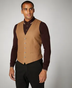 Slim Fit Wool Rich Waistcoat