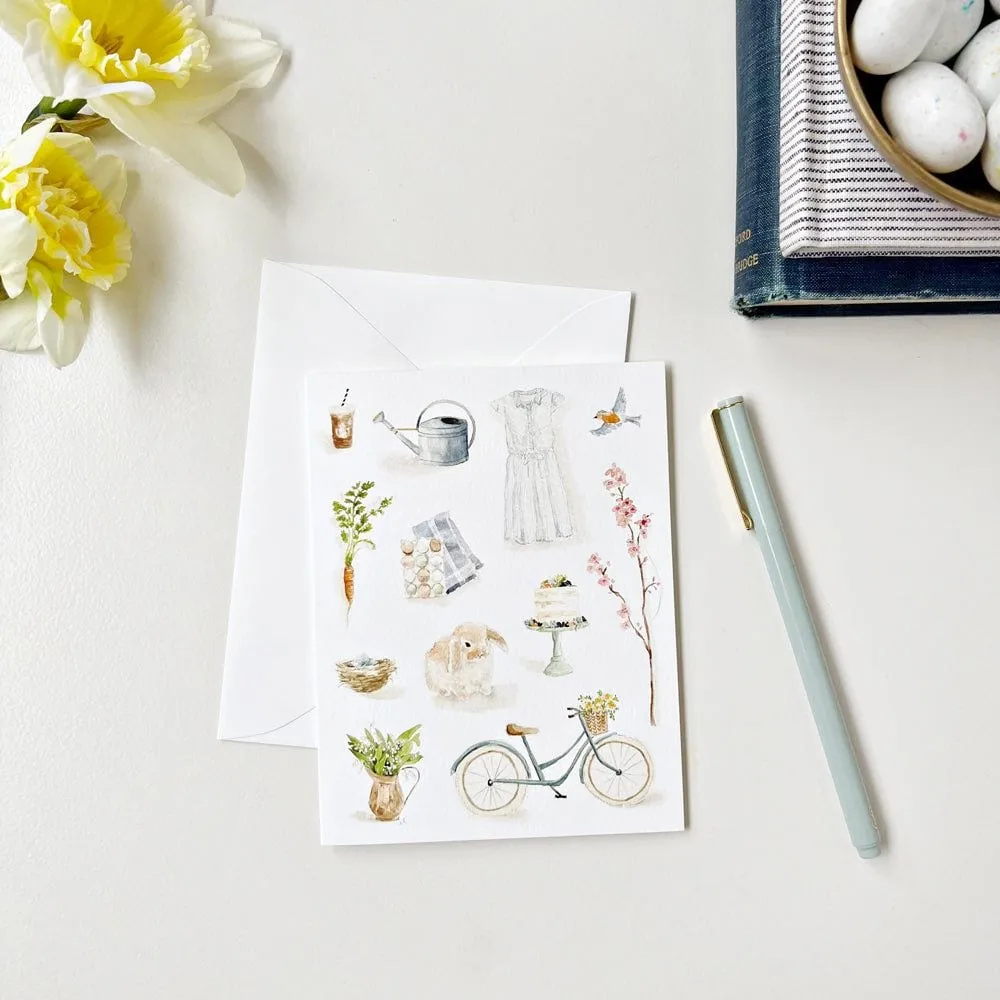 springtime notecards