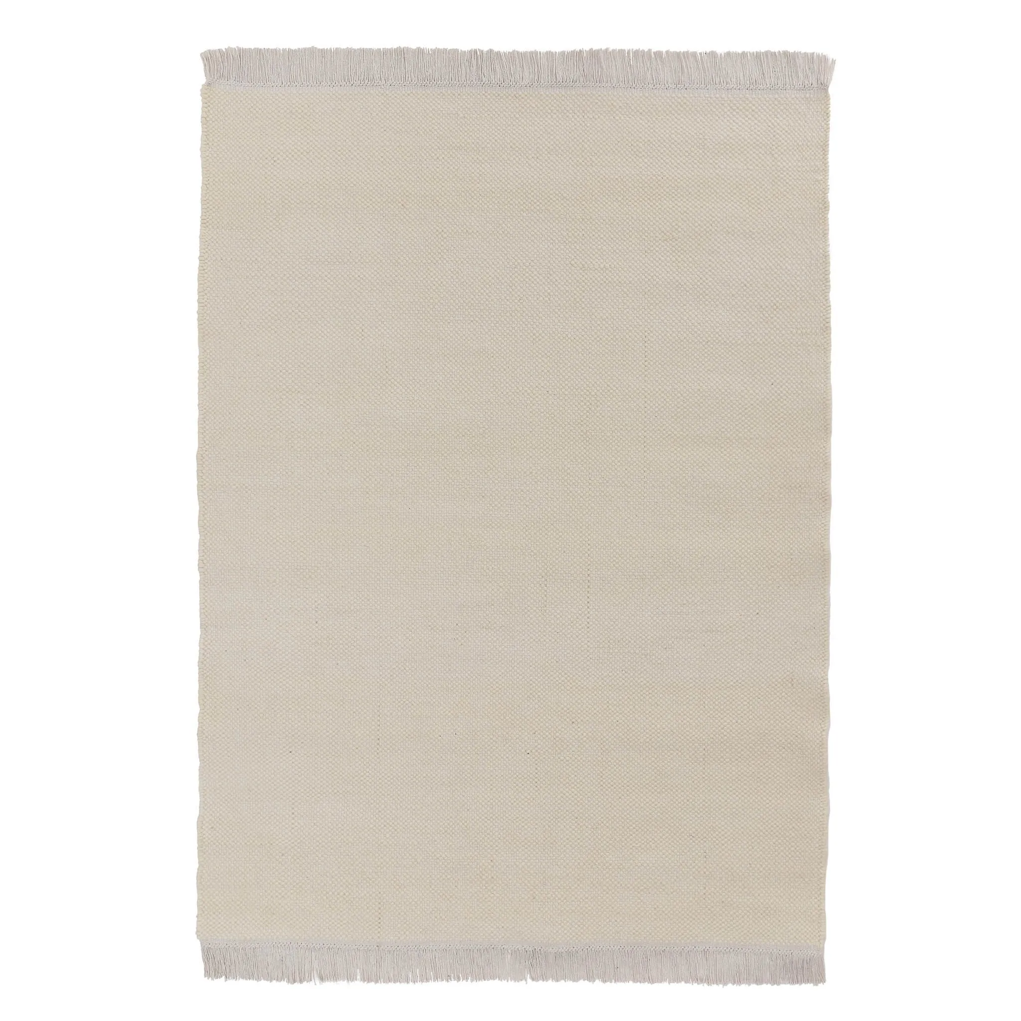 Tadali Wool Rug [Natural white/Off-white]