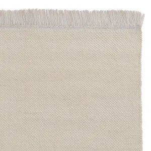 Tadali Wool Rug [Natural white/Off-white]