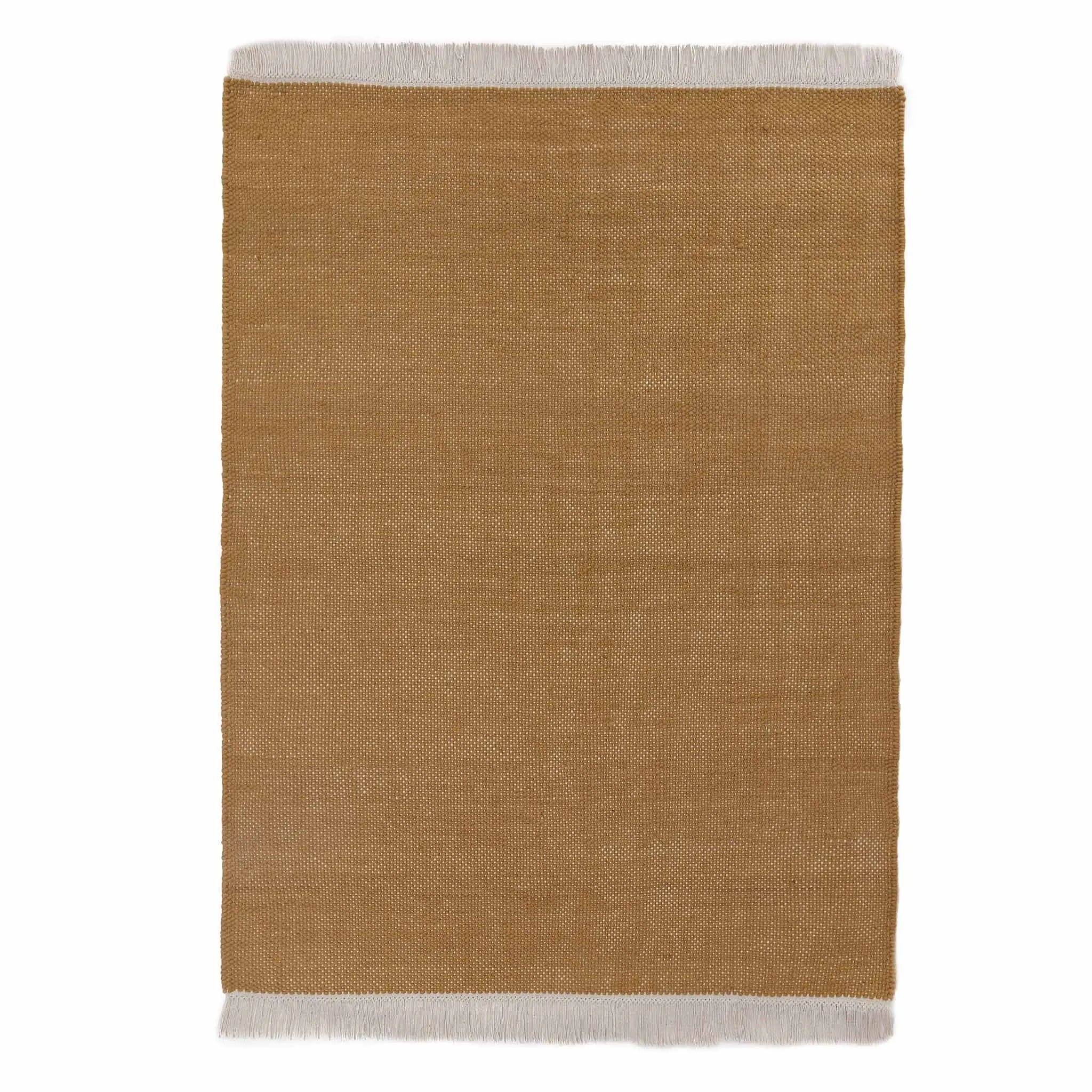 Tadali Wool Rug [Ochre/Off-white]