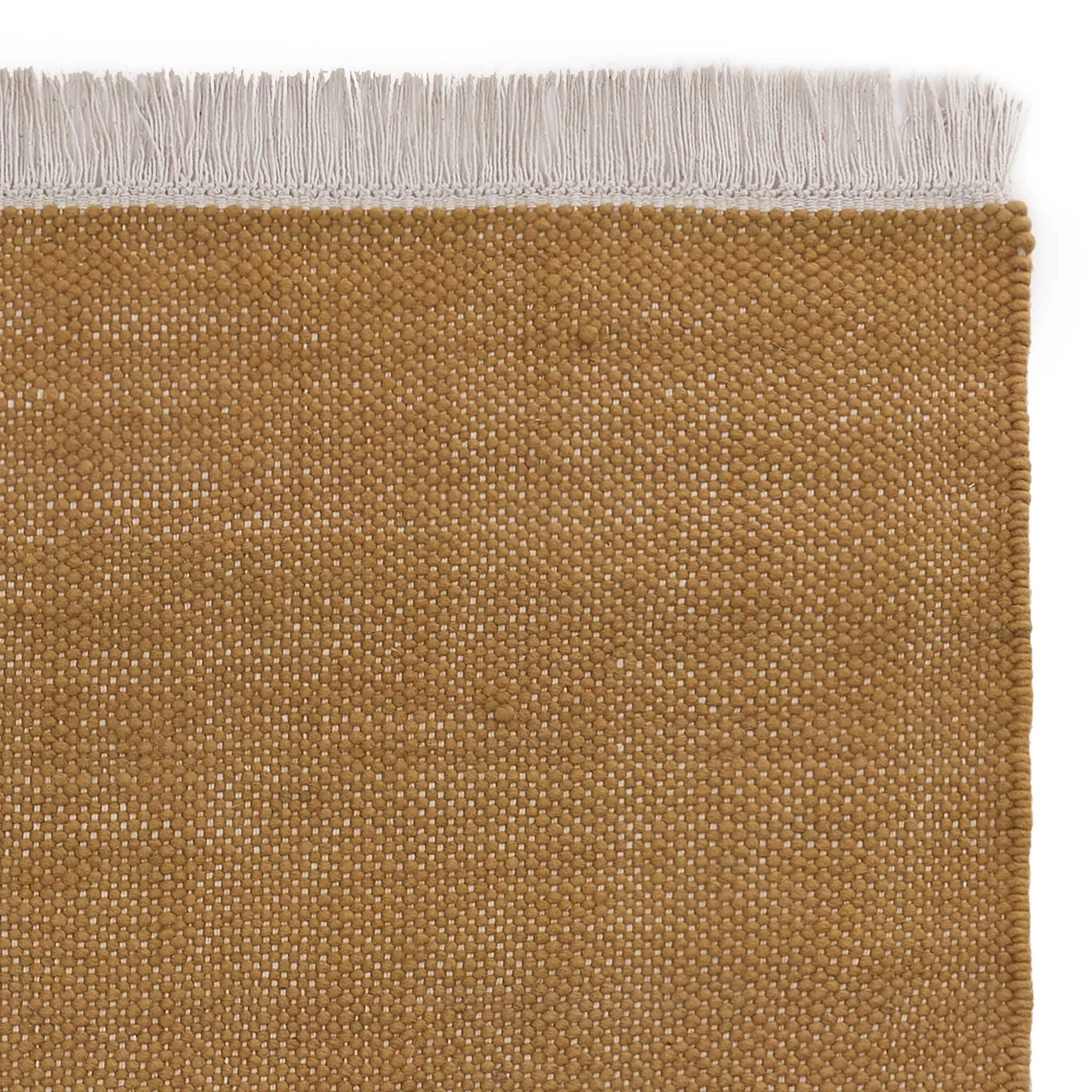 Tadali Wool Rug [Ochre/Off-white]