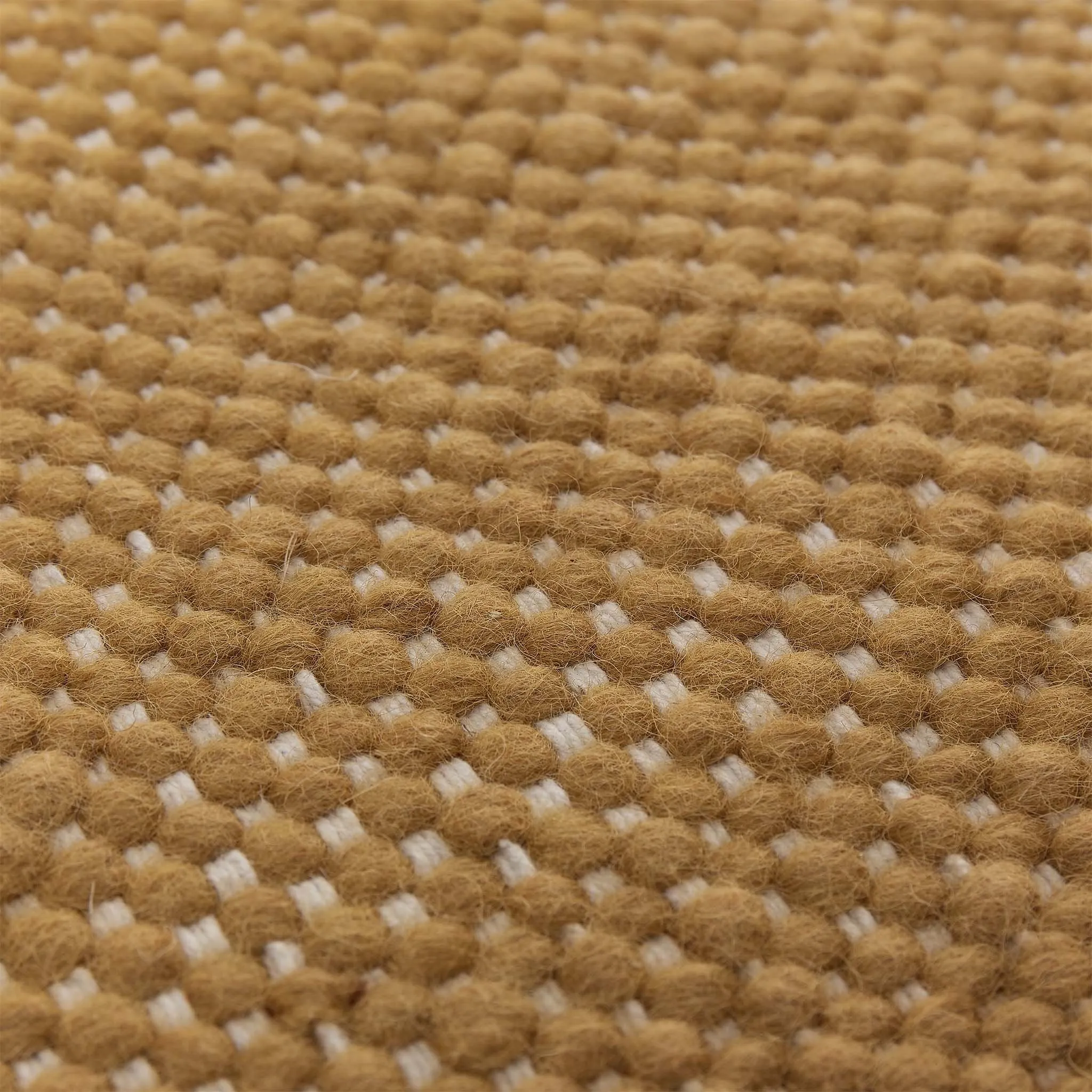 Tadali Wool Rug [Ochre/Off-white]