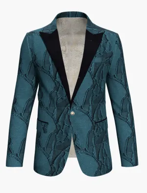 Tuxedo Green Brocade Jacket (Evening Wear Ceremony Book) J392/  J39200/220)